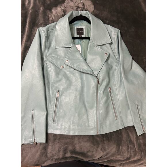 NWT Lane Bryant Moto Jacket, Size 24/26 - Picture 9 of 11